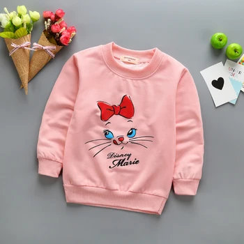 2019 New Arrival Baby Girls Sweatshirts Spring Autumn sweater cartoon Cats long sleeve T-shirt kids clothes
2019 New Arrival Baby Girls Sweatshirts Spring Autumn sweater cartoon Cats long sleeve T-shirt kids clothes