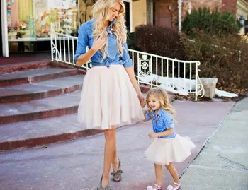 2017 Mother Daughter Dresses long Sleeved Family Look Matching Clothes Cotton Jean Mom And Daughter Dress Family Clothing
2017 Mother Daughter Dresses long Sleeved Family Look Matching Clothes Cotton Jean Mom And Daughter Dress Family Clothing