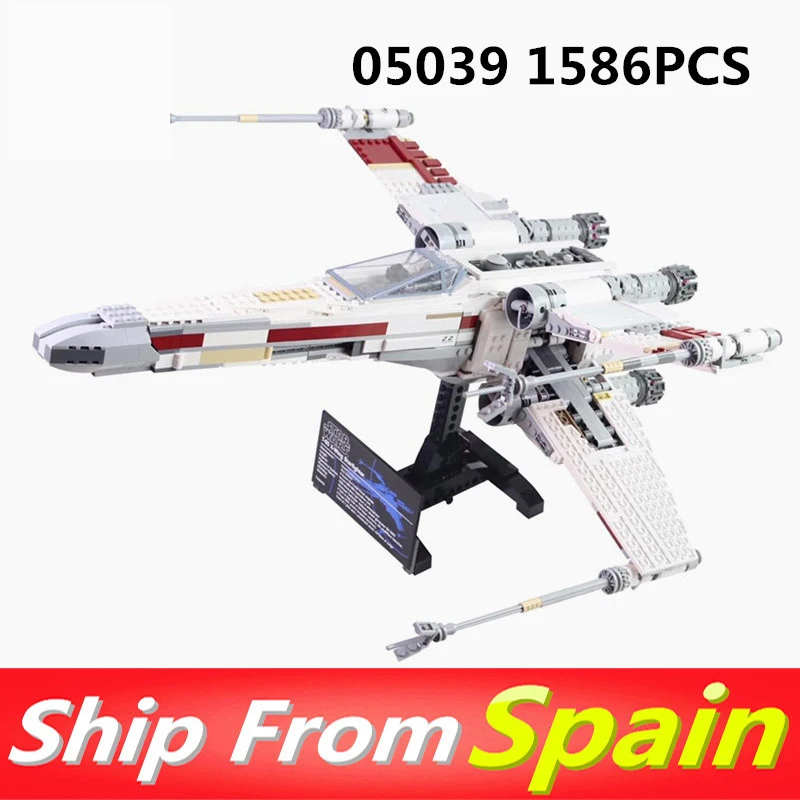 05039 1586Pcs Star Red Five X Starfighter wing Wars Building Blocks Bricks Toy Compatible with 10240 toys gift
05039 1586Pcs Star Red Five X Starfighter wing Wars Building Blocks Bricks Toy Compatible with 10240 toys gift