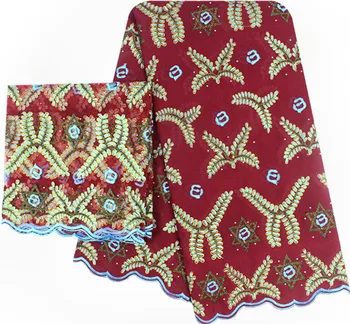 High quality 5yards+2yards african swiss voile lace nigerian lace fabrics african lace fabric for dress cotton lace B2-S5
High quality 5yards+2yards african swiss voile lace nigerian lace fabrics african lace fabric for dress cotton lace B2-S5