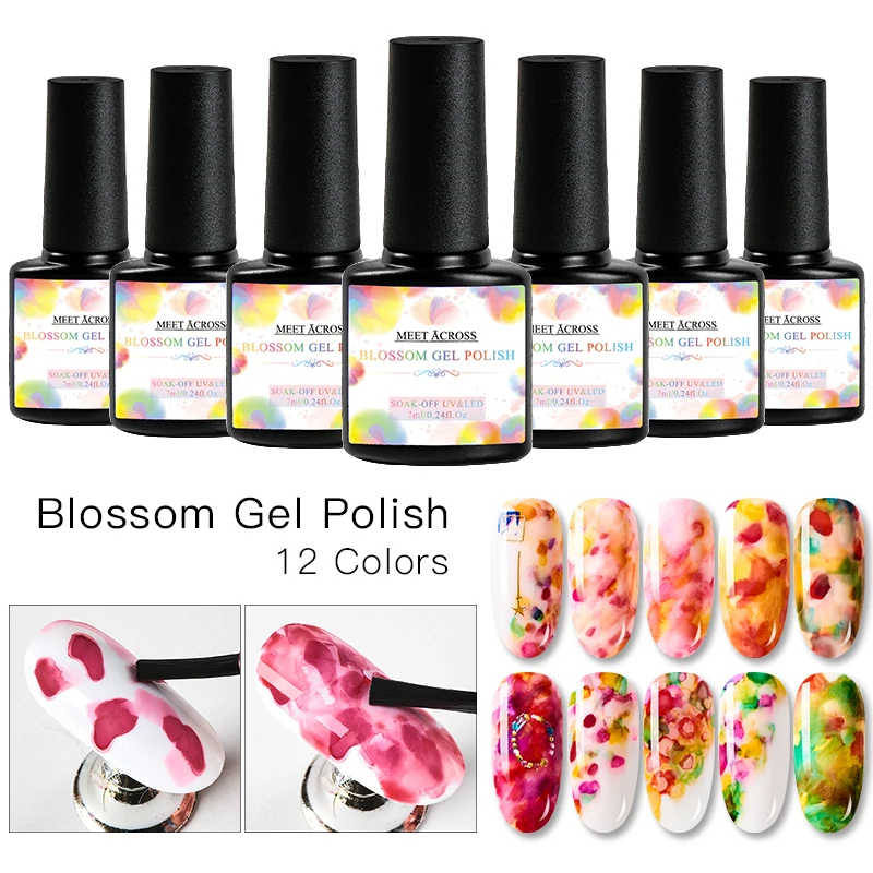 MEET ACROSS Blossom Gel Nail Art Colorful Blossom Nail Polish Blooming Effect Flower Gel Polish Soak off UV Nail Gel
MEET ACROSS Blossom Gel Nail Art Colorful Blossom Nail Polish Blooming Effect Flower Gel Polish Soak off UV Nail Gel