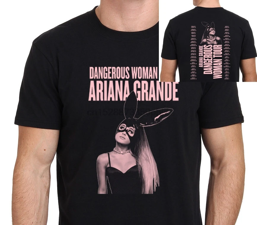 ARIANA GRANDE Dangerous Woman World Tour 2017 Men T-Shirt Black Size S-to-XXXLstreet Style Men T Shirt TOP TEE PLUS SIZE
ARIANA GRANDE Dangerous Woman World Tour 2017 Men T-Shirt Black Size S-to-XXXLstreet Style Men T Shirt TOP TEE PLUS SIZE