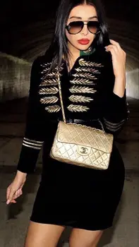 Women Winter Fashion Sexy Long Sleeve Black Bandage Jacket 2018 Designer Fashion Bandage Coat
Women Winter Fashion Sexy Long Sleeve Black Bandage Jacket 2018 Designer Fashion Bandage Coat