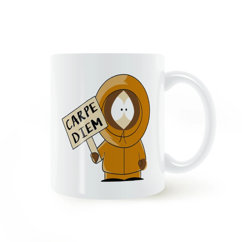Carpe Diem Kenny Mug Coffee Milk Ceramic Cup Creative DIY Gifts Home Decor Mugs 11oz T1263
Carpe Diem Kenny Mug Coffee Milk Ceramic Cup Creative DIY Gifts Home Decor Mugs 11oz T1263