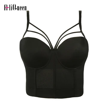 Female Sexy Fashion Functional Bra Wrap Tops Women Bustier Slim Crop Tops Women White Black Halter Vest Top Summer 2019 Bras Top
Female Sexy Fashion Functional Bra Wrap Tops Women Bustier Slim Crop Tops Women White Black Halter Vest Top Summer 2019 Bras Top