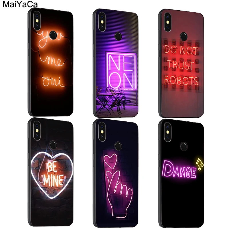 MaiYaCa Neon light Aesthetics Aesthetic Case For Xiaomi Redmi S2 6 6A 6pro 4X Note 5 Pro 5A 7 Mi 8 9 6X A2 Mix 2s Max 2 3 F1
MaiYaCa Neon light Aesthetics Aesthetic Case For Xiaomi Redmi S2 6 6A 6pro 4X Note 5 Pro 5A 7 Mi 8 9 6X A2 Mix 2s Max 2 3 F1
