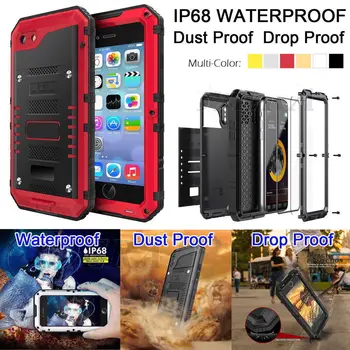 Luphie Metal Aluminum IP68 Waterproof Diving Armor Silicone Case Cover For iPhone X XS 8 7 6 6s Plus Shockproof Heavy Phone Case
Luphie Metal Aluminum IP68 Waterproof Diving Armor Silicone Case Cover For iPhone X XS 8 7 6 6s Plus Shockproof Heavy Phone Case