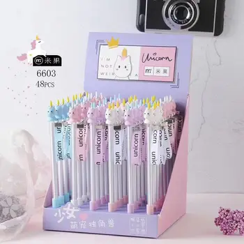 3 pcs/lot Small Unicorn Ribbon Pendant Gel Pen Signature Pen Escolar Papelaria School Office Supply Promotional Gift
3 pcs/lot Small Unicorn Ribbon Pendant Gel Pen Signature Pen Escolar Papelaria School Office Supply Promotional Gift