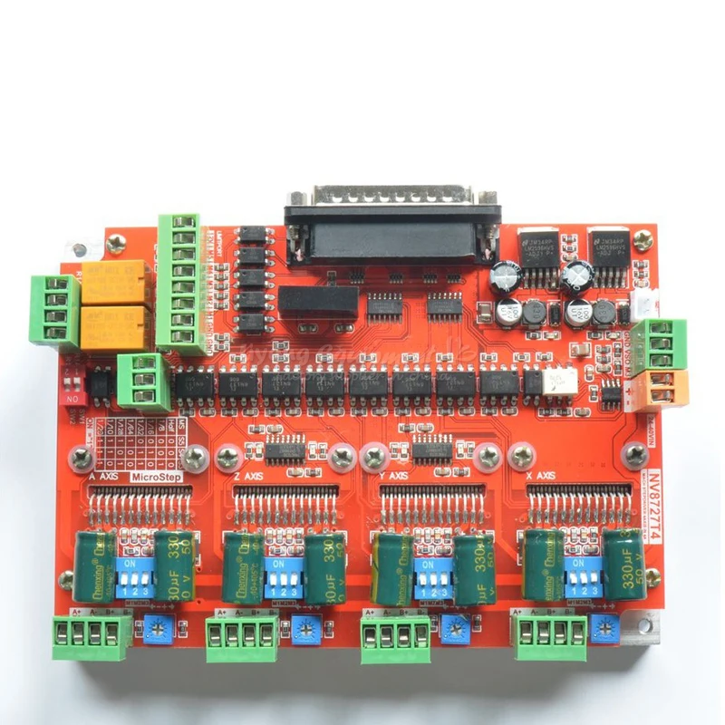 CNC Engraving machine control board actuator 4 axis stepper motor driver LV8727
CNC Engraving machine control board actuator 4 axis stepper motor driver LV8727