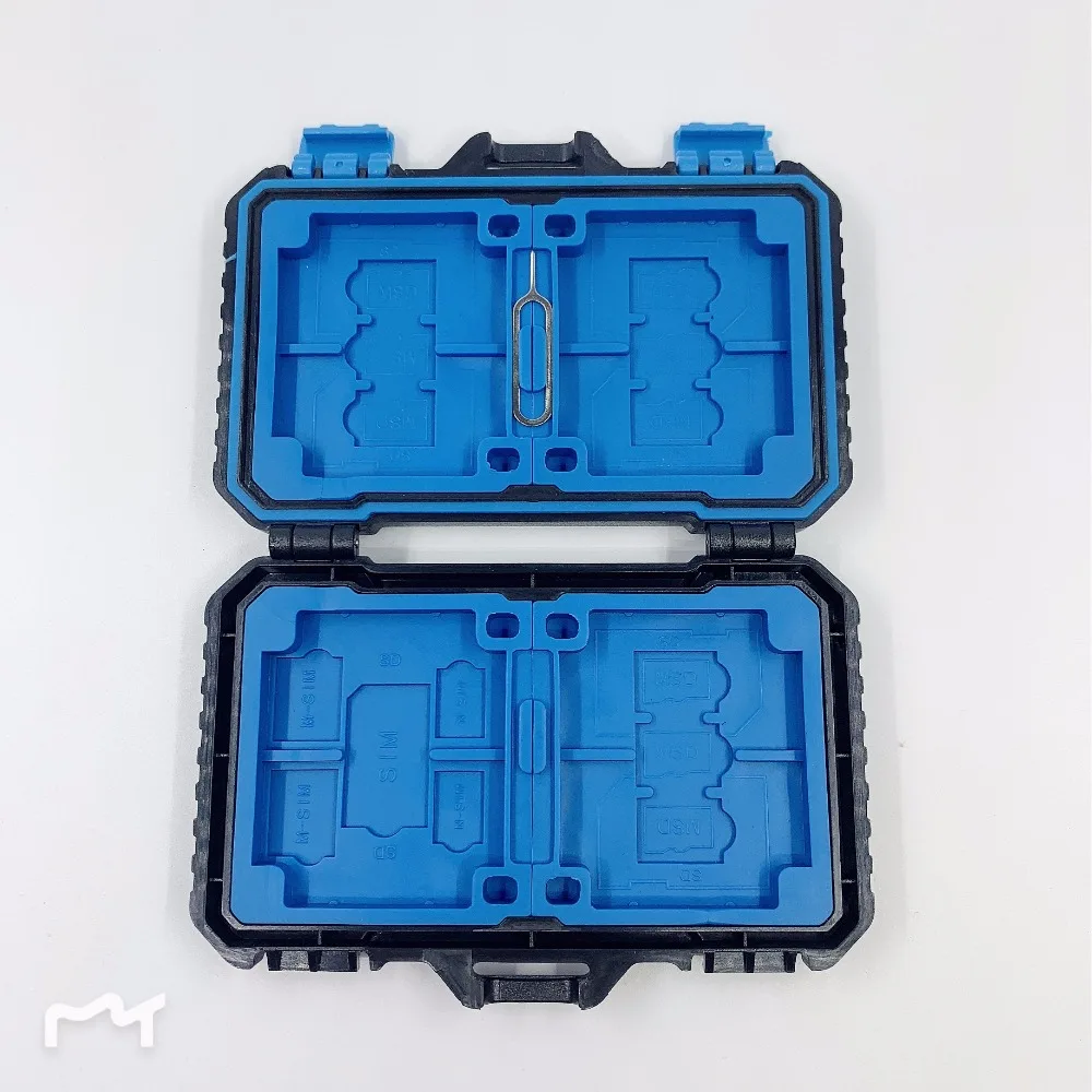 1pc Portable Micro SD / SD / CF / SIM / Nano SIM / Micro SIM Card Storage Case Holder Water Resistant Box Waterproof Card Holder
1pc Portable Micro SD / SD / CF / SIM / Nano SIM / Micro SIM Card Storage Case Holder Water Resistant Box Waterproof Card Holder