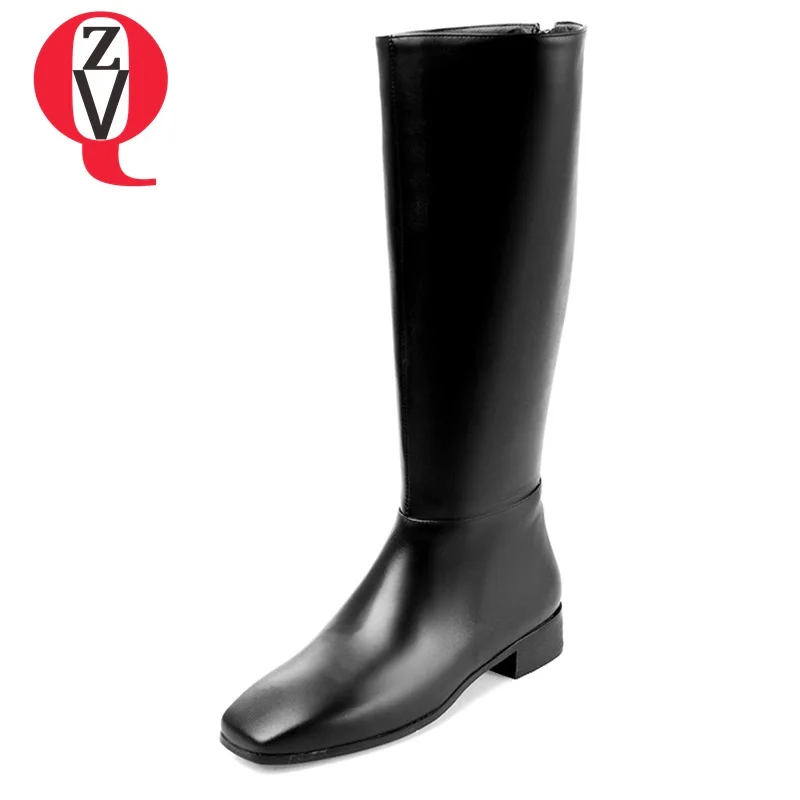 ZVQ women knee high heels boots woman high heel cross tied ladies genuine leather brown black plus size winter boots ladies
ZVQ women knee high heels boots woman high heel cross tied ladies genuine leather brown black plus size winter boots ladies