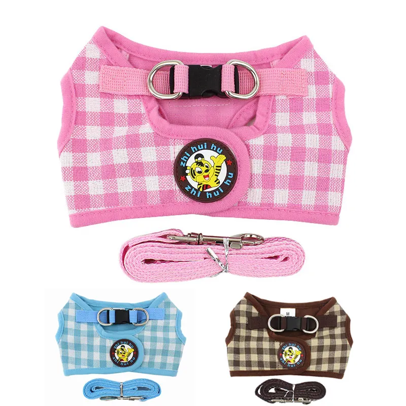 Soft Mesh Pet Puppy Dog Cat Harness Leash Set Cute Pet Vest For Small Medium Dogs Chihuahua Yorkie Teddy S M L XL
Soft Mesh Pet Puppy Dog Cat Harness Leash Set Cute Pet Vest For Small Medium Dogs Chihuahua Yorkie Teddy S M L XL
