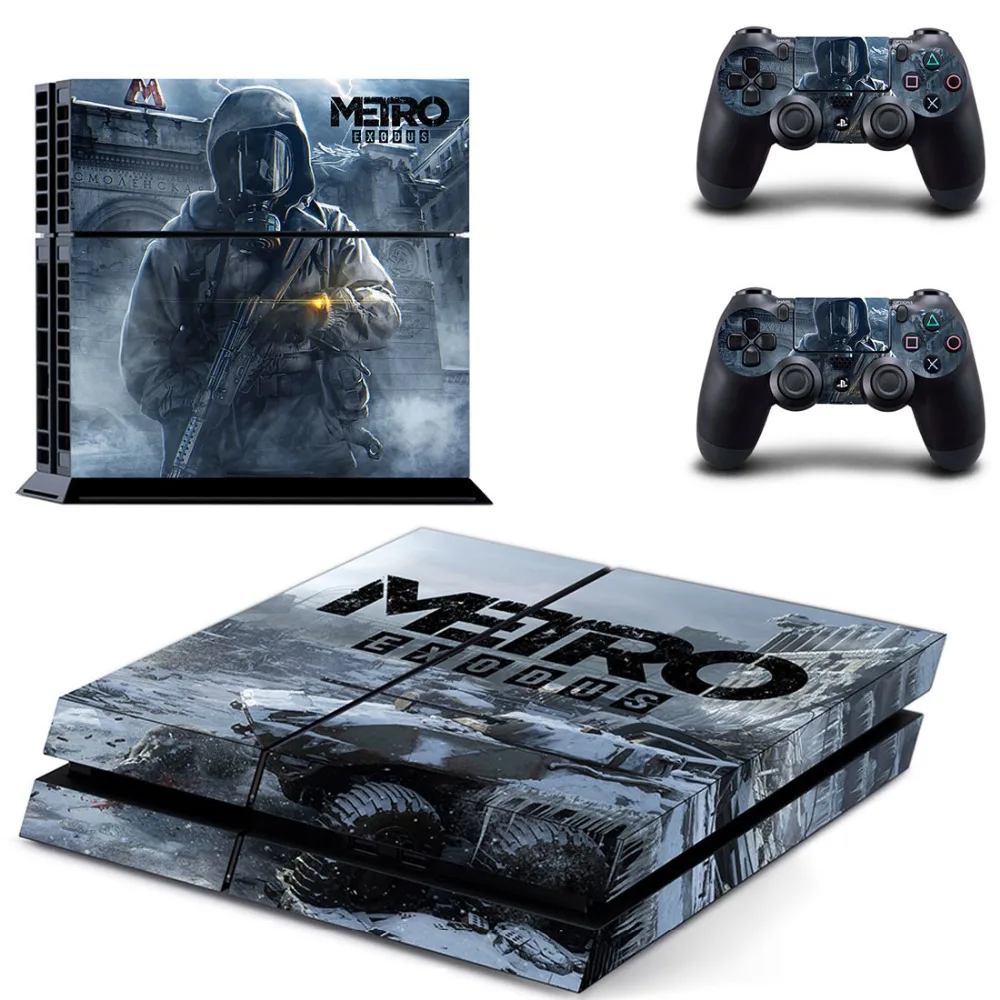Metro Exodus PS4 Stickers Play station 4 Skin Vinilo Sticker For PlayStation4 PS 4 Console and Controller Skins Pegatinas
Metro Exodus PS4 Stickers Play station 4 Skin Vinilo Sticker For PlayStation4 PS 4 Console and Controller Skins Pegatinas