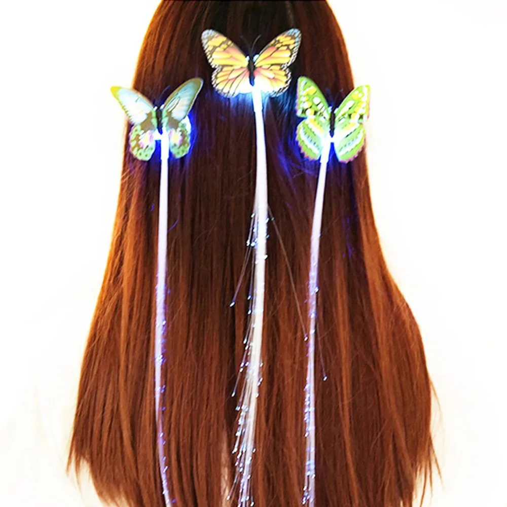 Invitations Clip Light-up Flashing Barrette Fiber Optic Hair Assorted Led Headwear For Party Girl Dress
Invitations Clip Light-up Flashing Barrette Fiber Optic Hair Assorted Led Headwear For Party Girl Dress