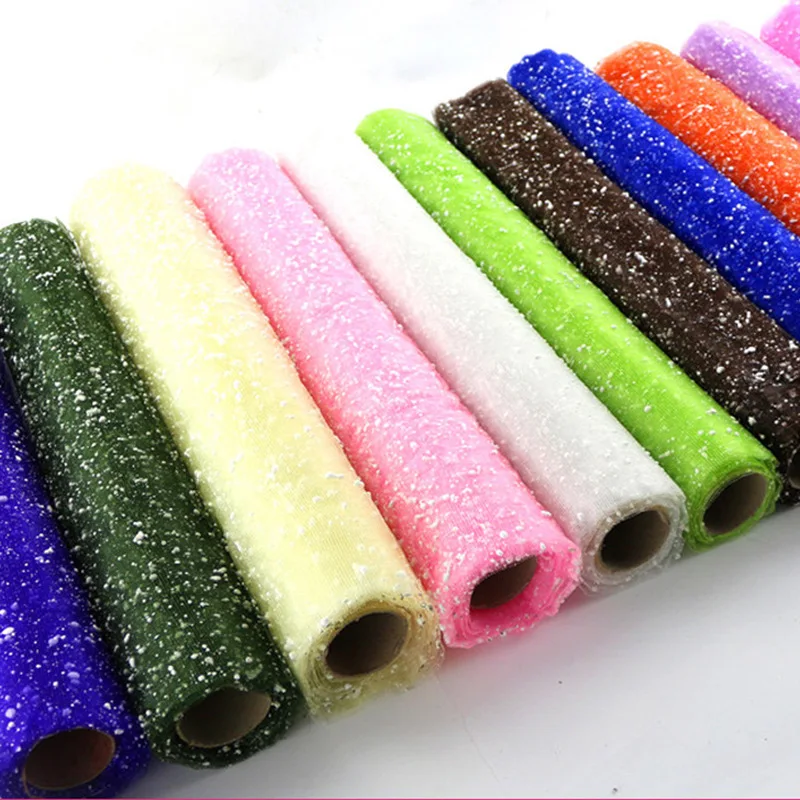 3.6m 4Yards Snowflake Tulle Yarn Flowers Packaging Wrapping Gift Packing Materials Wedding Decoration Party Supplies 
3.6m 4Yards Snowflake Tulle Yarn Flowers Packaging Wrapping Gift Packing Materials Wedding Decoration Party Supplies