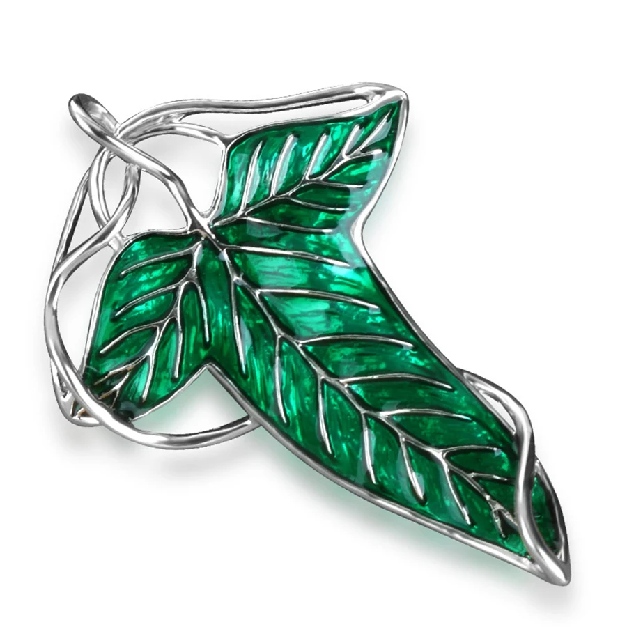High Quality LOTR Arwen's Evenstar Elf Princess Brooches Legolas Greenleaf Elven Green Leaf Brooch Fashion Cosplay Jewelry Gift
High Quality LOTR Arwen's Evenstar Elf Princess Brooches Legolas Greenleaf Elven Green Leaf Brooch Fashion Cosplay Jewelry Gift