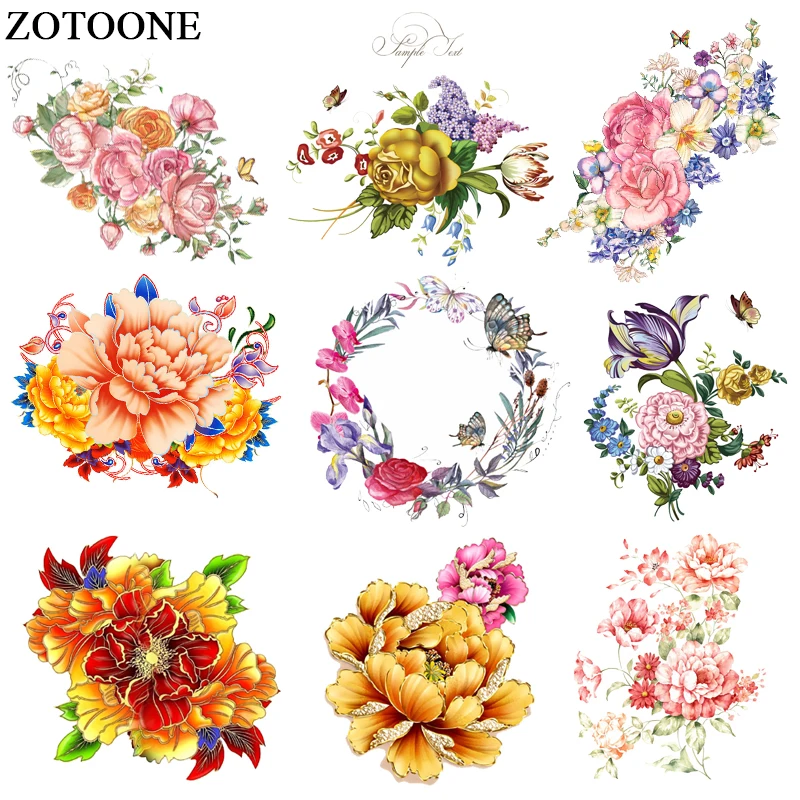 ZOTOONE Flower Patches Iron On Transfers For Girl Clothes DIY Dresses Heat Vinyl Transfer A-level Washable Clothes Stickers E
ZOTOONE Flower Patches Iron On Transfers For Girl Clothes DIY Dresses Heat Vinyl Transfer A-level Washable Clothes Stickers E