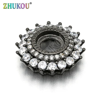 16mm Handmade Brass Cubic Zirconia Round Shape Charms Connector for Diy Jewelry Findings, Hole: 6mm, Model: VS207
16mm Handmade Brass Cubic Zirconia Round Shape Charms Connector for Diy Jewelry Findings, Hole: 6mm, Model: VS207