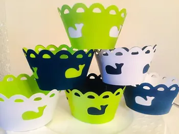 Whale Cupcake Wrappers,sea themed cupcake wrapper, birthday Cupcake sleeves,baby shower
Whale Cupcake Wrappers,sea themed cupcake wrapper, birthday Cupcake sleeves,baby shower