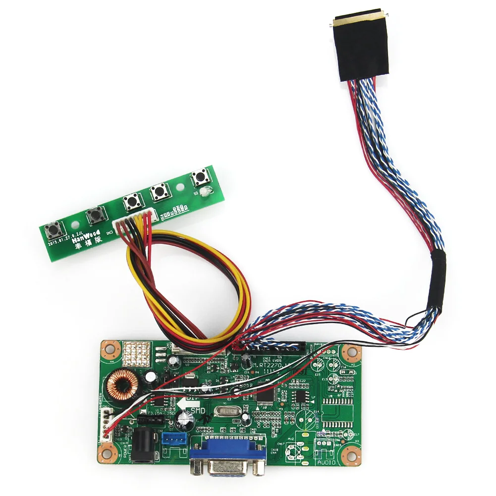 For LP173WD1(TL)(A2) N173O6-L02 M.RT2270 LCD/LED Controller Driver Board(VGA) LVDS Monitor Reuse Laptop 1600x900
For LP173WD1(TL)(A2) N173O6-L02 M.RT2270 LCD/LED Controller Driver Board(VGA) LVDS Monitor Reuse Laptop 1600x900