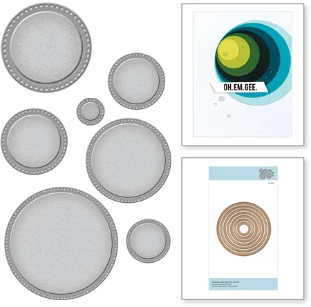 Nestabilities Pierced Circles Die 95*95mm Metal Cutting Dies New For 2019 Scrapbooking Craft Embossing Die cuts Card making diy
Nestabilities Pierced Circles Die 95*95mm Metal Cutting Dies New For 2019 Scrapbooking Craft Embossing Die cuts Card making diy