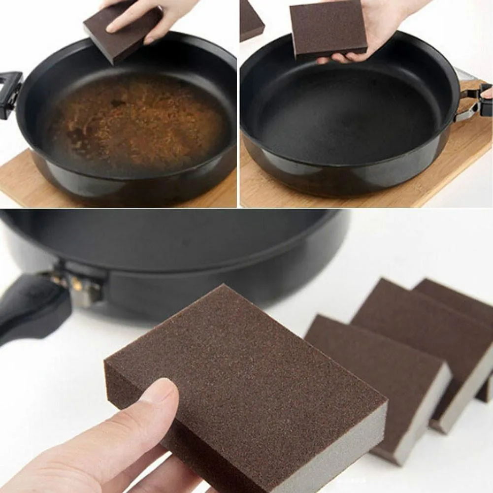 Sponge Tool Silicon Carbide Descaling Cleaning Sponge Multi-purpose Magic Brush Sponge Scourer
Sponge Tool Silicon Carbide Descaling Cleaning Sponge Multi-purpose Magic Brush Sponge Scourer