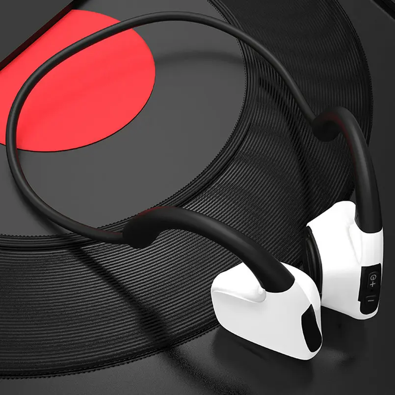 2018 Bluetooth Bone Conduction Earphones Sports Headphones NFC Wireless Headset Outdoor Hands free with Mic For Iphone 4 Running (2)