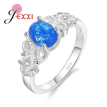 Royal Blue Clear Cubic Zirconia Crystal 925 Sterling Silver Finger Ring Elegant Women Female Party Engagement Jewelry
Royal Blue Clear Cubic Zirconia Crystal 925 Sterling Silver Finger Ring Elegant Women Female Party Engagement Jewelry