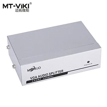 2019 Original MT-VIKI VGA Splitter with Video Audio Distributor 1 input to 2 Output support widescreen Monitors Maituo MT-3502AV
2019 Original MT-VIKI VGA Splitter with Video Audio Distributor 1 input to 2 Output support widescreen Monitors Maituo MT-3502AV