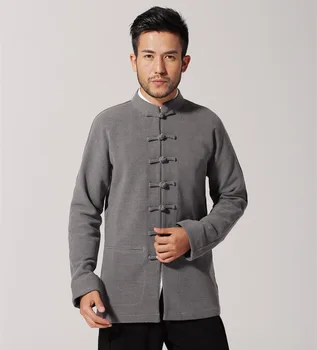 New Gray Chinese Men Cotton Kung Fu Jacket Spring Autumn Coat National Tang Suit Top hombre chaqueta M L XL XXL XXXL MN35
New Gray Chinese Men Cotton Kung Fu Jacket Spring Autumn Coat National Tang Suit Top hombre chaqueta M L XL XXL XXXL MN35