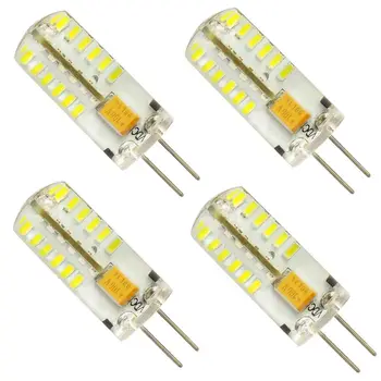 4 Pack G4 Bulb 48 SMD 3014 AC/DC 12V Lamps and Fixtures Energy Saving Warm White/White for Interior Lighting, Signal Lights LED
4 Pack G4 Bulb 48 SMD 3014 AC/DC 12V Lamps and Fixtures Energy Saving Warm White/White for Interior Lighting, Signal Lights LED