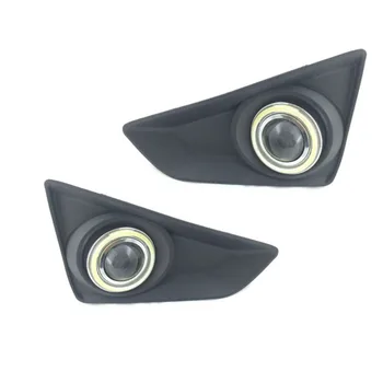 For Toyota Mark X 2013 2014 COB Angel Eyes DRL Yellow Signal Light H11 Halogen / Xenon E13 Fog Lights with Projector Lens
For Toyota Mark X 2013 2014 COB Angel Eyes DRL Yellow Signal Light H11 Halogen / Xenon E13 Fog Lights with Projector Lens