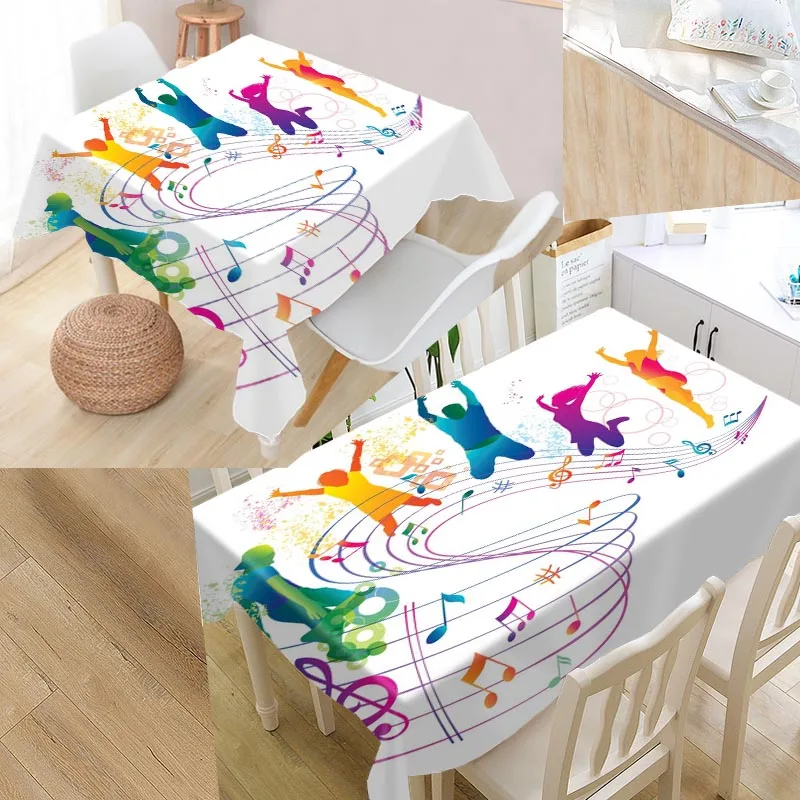 Notes Music Custom Table Cloth Oxford Print Rectangular Waterproof Oilproof Table Cover Square Wedding Tablecloth
Notes Music Custom Table Cloth Oxford Print Rectangular Waterproof Oilproof Table Cover Square Wedding Tablecloth