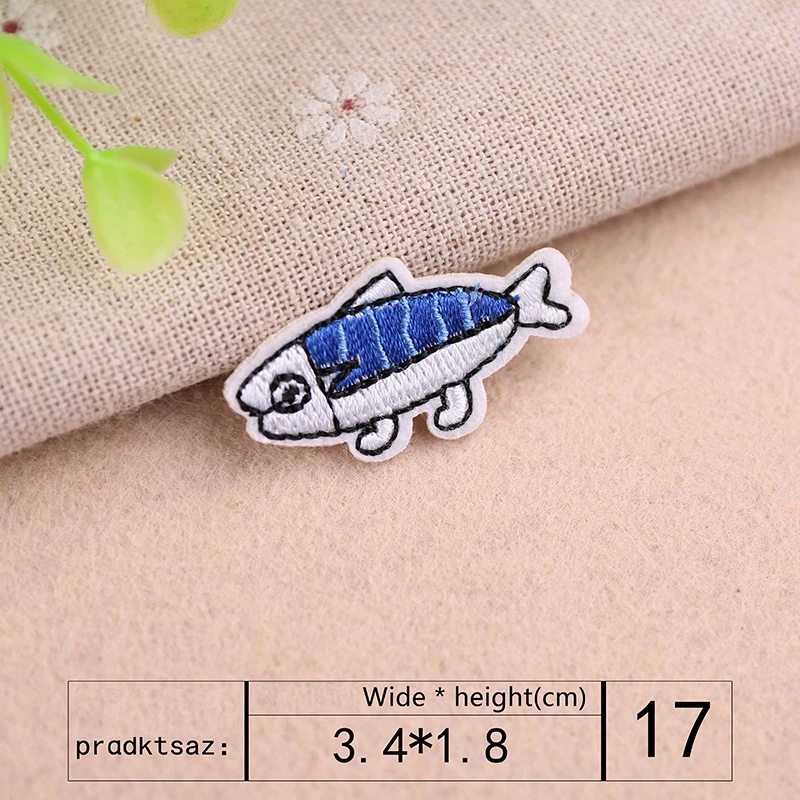 PGY Cartoon Animals For Children's Clothing DIY Decorative Fish Embroidery Hole Patch Ironing Transfer Material Adhesive
PGY Cartoon Animals For Children's Clothing DIY Decorative Fish Embroidery Hole Patch Ironing Transfer Material Adhesive