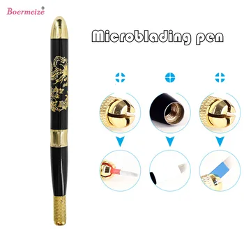Tattoo Manual Pen Kits Microblading Eyebrow Lip Permanent Makeup 3D Embroidery Phoenix Pattern with 10Pcs Tattoo Needles Set
Tattoo Manual Pen Kits Microblading Eyebrow Lip Permanent Makeup 3D Embroidery Phoenix Pattern with 10Pcs Tattoo Needles Set