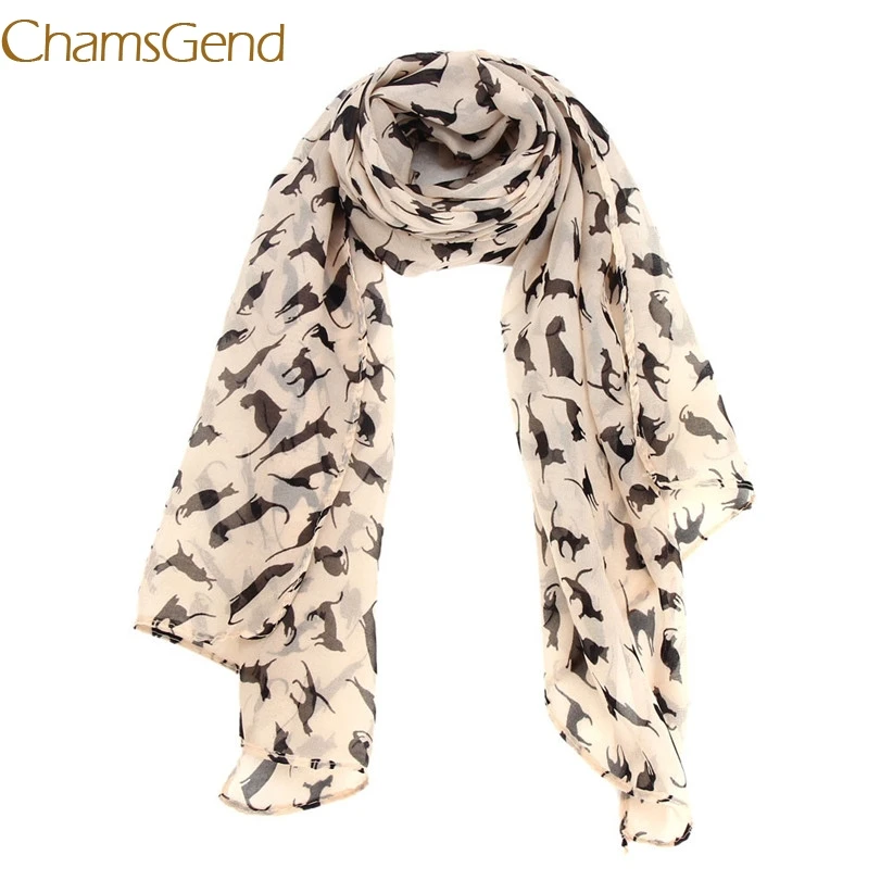 Chamsgend Scarves Hot Sell 1pc Women Fashion Black Cat Chiffon Scarf Drop Shipping
Chamsgend Scarves Hot Sell 1pc Women Fashion Black Cat Chiffon Scarf Drop Shipping