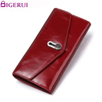 DIGERUI Women Purse Genuine Leather Female Luxury Brand Cow Leather Wallet Coin Card Holder Female Clutch Women Red Purse SJ020
DIGERUI Women Purse Genuine Leather Female Luxury Brand Cow Leather Wallet Coin Card Holder Female Clutch Women Red Purse SJ020