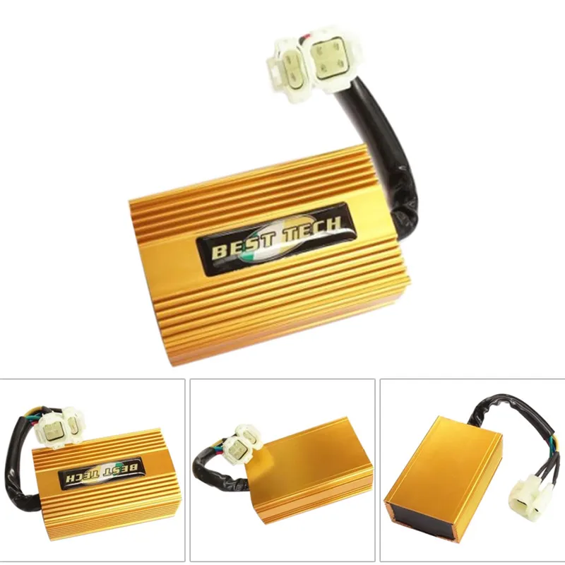 6-pin DC Igniter Gold Racing CDI High Performance For GY6 50CC 125CC 150CC
6-pin DC Igniter Gold Racing CDI High Performance For GY6 50CC 125CC 150CC
