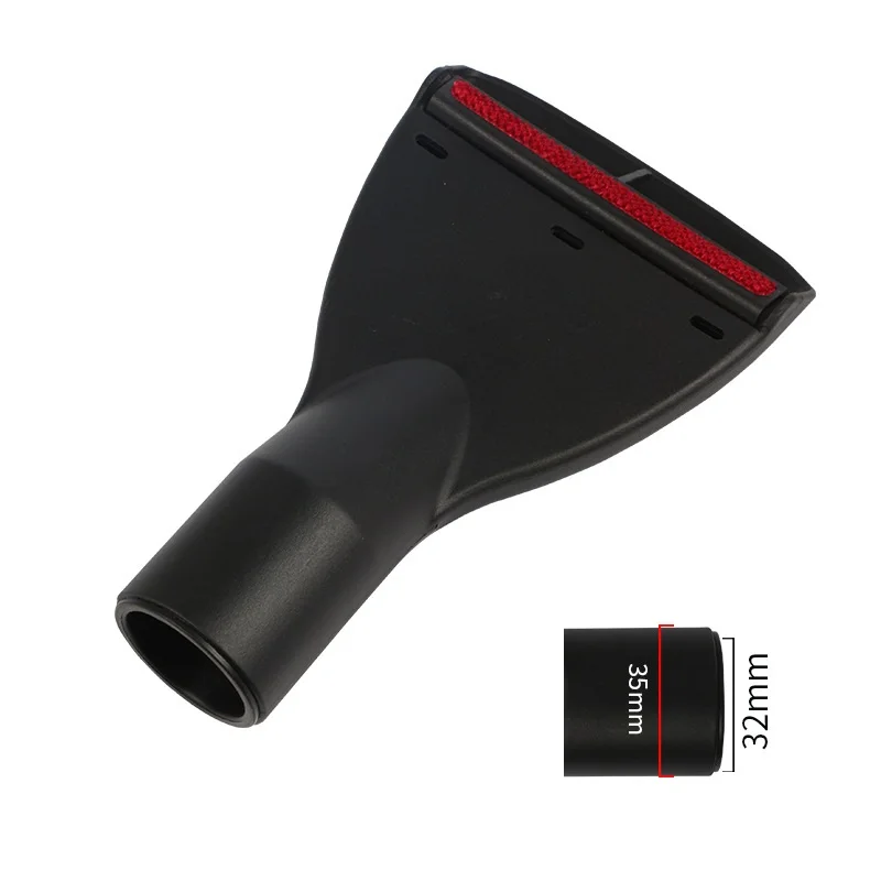Vacuum Cleaner Curtain Sofa Bed brush/Nozzle Large flat mouth inner 32mm/35mm brush all universal vacuum cleaner parts | Бытовая