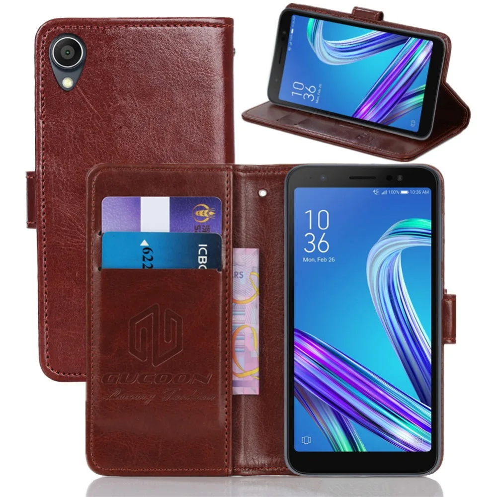 GUCOON Vintage Wallet Case for ASUS Zenfone Live L1 ZA550KL PU Leather Classic Book Flip Cover Magnetic Fashion Cases
GUCOON Vintage Wallet Case for ASUS Zenfone Live L1 ZA550KL PU Leather Classic Book Flip Cover Magnetic Fashion Cases