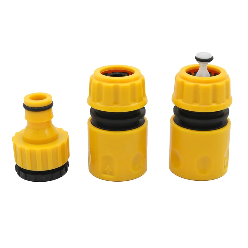 1/2" 3/4'' Water Quick Coupling Kit Drip Tape for Irrigation Hose Stop Water Connectors Hose Fittings for Water Gun 1 Set(3Pcs)
1/2" 3/4'' Water Quick Coupling Kit Drip Tape for Irrigation Hose Stop Water Connectors Hose Fittings for Water Gun 1 Set(3Pcs)