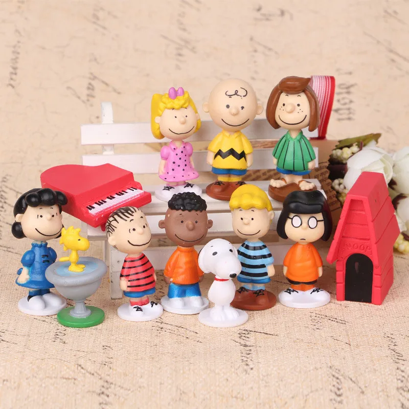 12pcs/lot peanuts anime action figure perfect quality PVC figurine Charlie Brown Sally Brown cake decoration toys for children
12pcs/lot peanuts anime action figure perfect quality PVC figurine Charlie Brown Sally Brown cake decoration toys for children