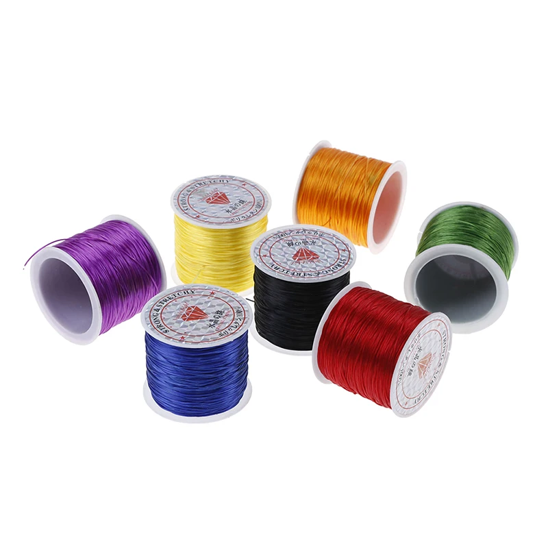 60M/Roll Flexible Elastic Crystal Line Rope Cord For slingshot catapult Hunting outdoor shooting accessories
60M/Roll Flexible Elastic Crystal Line Rope Cord For slingshot catapult Hunting outdoor shooting accessories