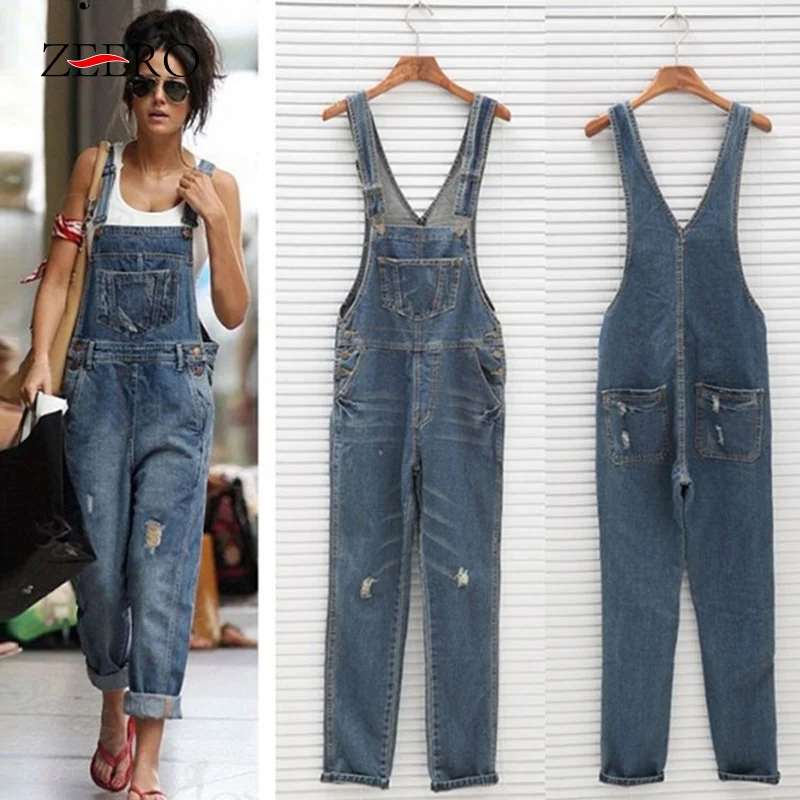2019 Women Denim Jumpsuit Ladies Loose Jeans Rompers Female Female Casual Plus Size Hole Denim Overall Playsuit With Pocket
2019 Women Denim Jumpsuit Ladies Loose Jeans Rompers Female Female Casual Plus Size Hole Denim Overall Playsuit With Pocket