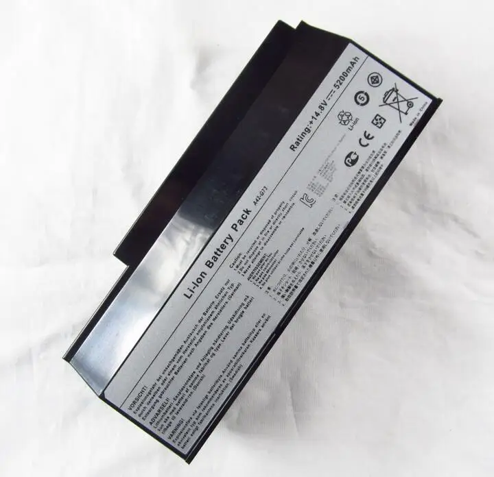 New Battery for ASUS G53 G53J G53S G73 G73G G73J G73S VX7 series A42-G53 A42-G73 A43-G73 G73-52 14.8V 5200mAh
New Battery for ASUS G53 G53J G53S G73 G73G G73J G73S VX7 series A42-G53 A42-G73 A43-G73 G73-52 14.8V 5200mAh