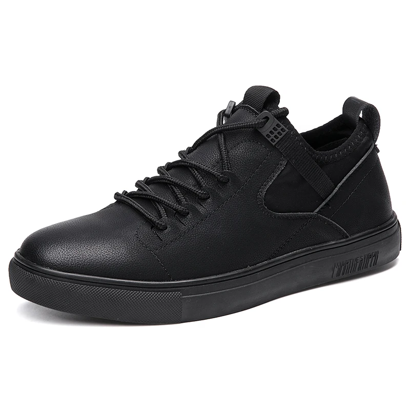 Men Genuine Leather Casual Men Shoes Soft Fashion Sneakers Black Mens Trainers Lace-Up Breathable Skateboarding Shoes DA0150
Men Genuine Leather Casual Men Shoes Soft Fashion Sneakers Black Mens Trainers Lace-Up Breathable Skateboarding Shoes DA0150