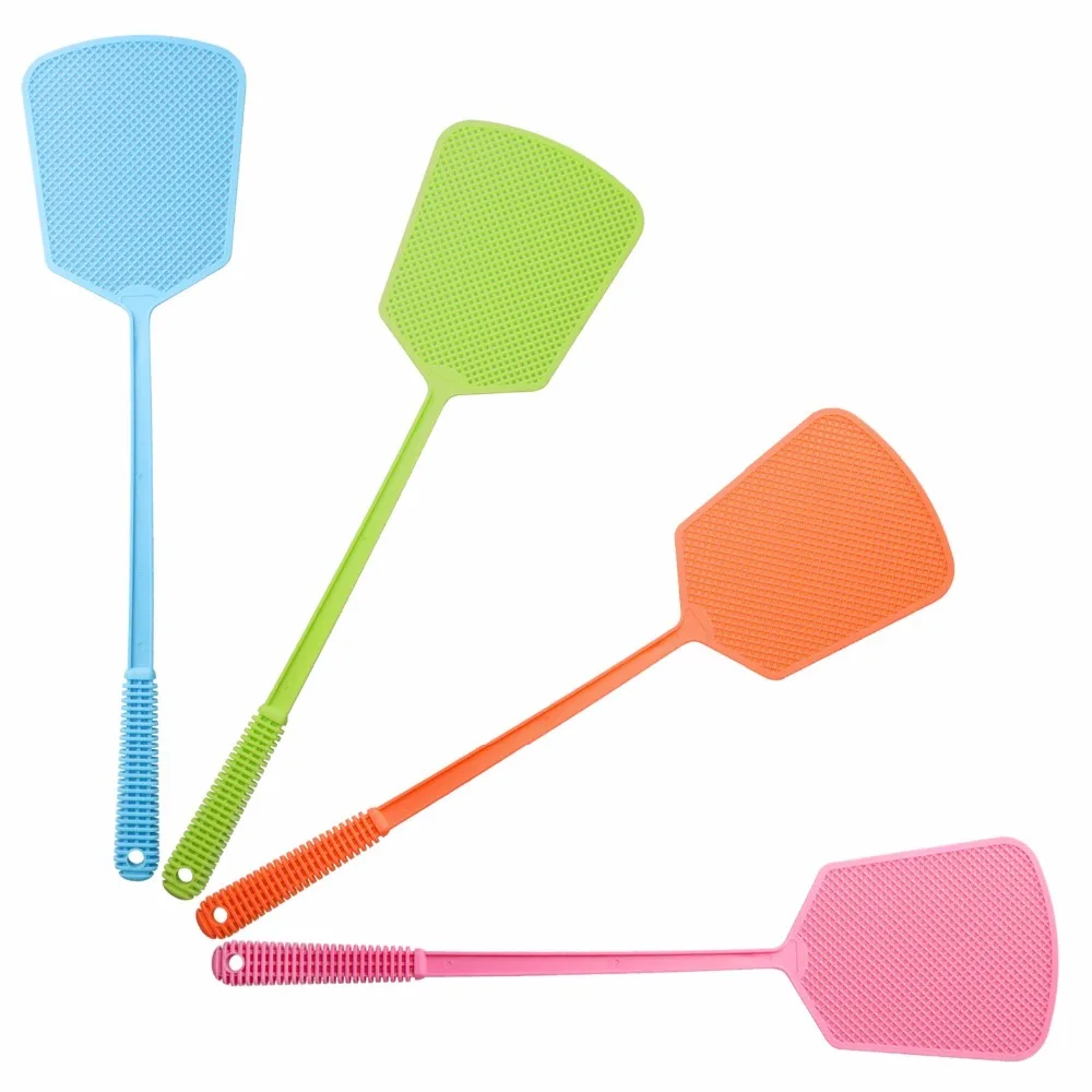 Multicolor Thicken Plastic Fly Swatter Manual Swat Mosquito Pest Control with Long Handle Pest Control Tools Home Supplies
Multicolor Thicken Plastic Fly Swatter Manual Swat Mosquito Pest Control with Long Handle Pest Control Tools Home Supplies
