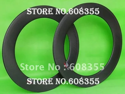 Clincher Rim 88mm - 3K Full carbon Matt Matte road bike Bicycle 700C wheels rim 88mm ( hole 20 , 24 )