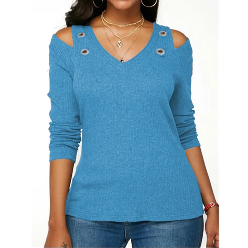 Spring Autumn New Womens T-shirt Tees Fashion Casual Plus Size Tops Woman Long-sleeve Pullovers Streetwear Office Lady Clothes
Spring Autumn New Womens T-shirt Tees Fashion Casual Plus Size Tops Woman Long-sleeve Pullovers Streetwear Office Lady Clothes