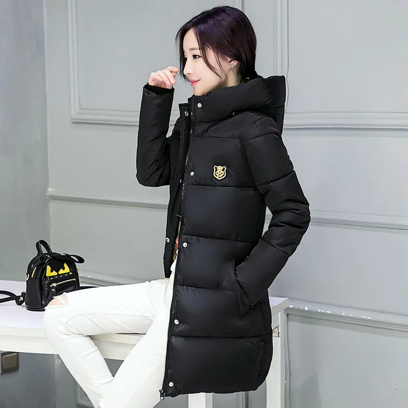 Fresh and sweet, cold and warm, Down jacket woman hooded zipper long section thick Korean version of slim women's winter coat
Fresh and sweet, cold and warm, Down jacket woman hooded zipper long section thick Korean version of slim women's winter coat